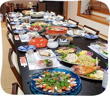 お祝いや宴会のご予約承ります