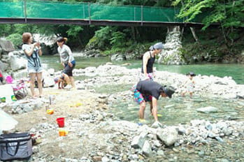 小黒川ます釣り場