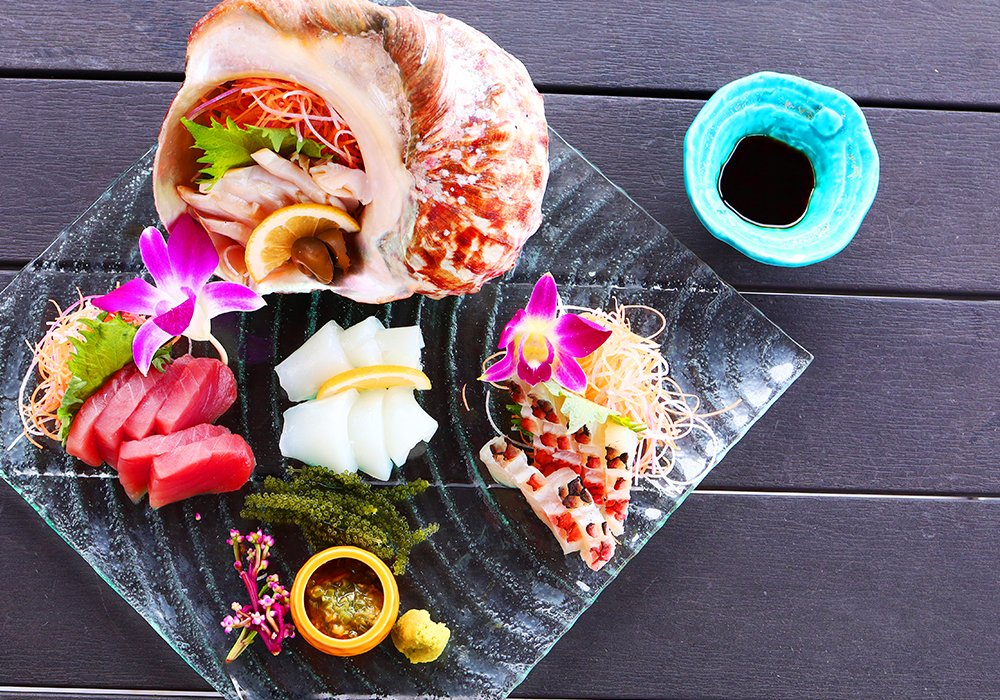 海の幸と旬の素材コース